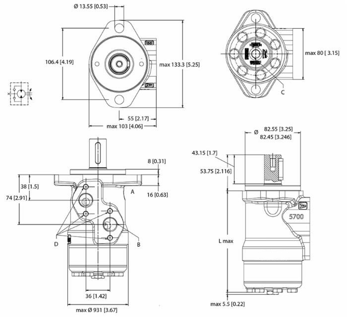 Motore orbitale OMP X 125 - No brand