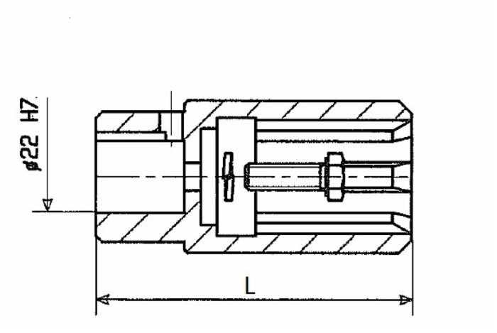 Bussola scanalata femmina 1"3/8" Z6 - Ama