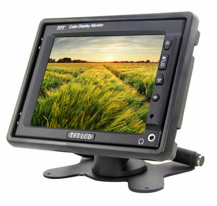 Kit videocamera di retromarcia per trattori con monitor LCD TFT 5,6" - Ama