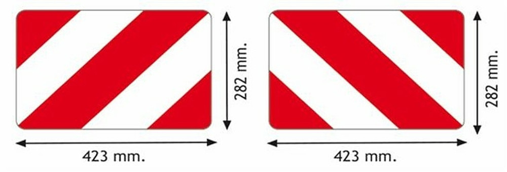 Kit 2 pannelli rettangolari per convogli agricoli francesi e tedeschi - Ama Kit 2 pannelli rettangolari per convogli agricoli francesi e tedeschi - Ama