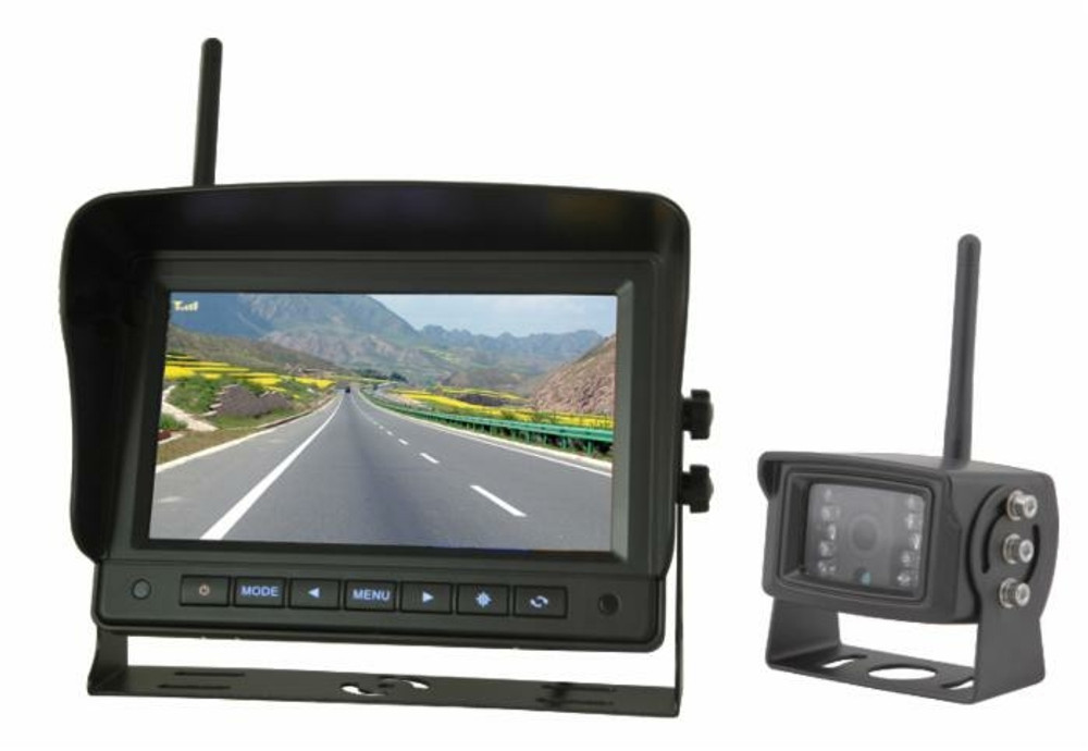 Kit wireless videoretro per trattori con monitor LCD TFT 7" - Ama