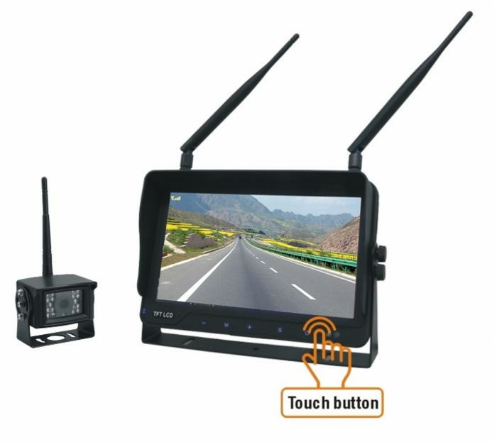 Videocamera wireless per kit retromarcia trattori - Ama