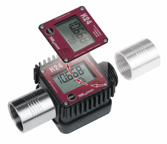 Contalitri K24 DIG originale Piusi - Piusi