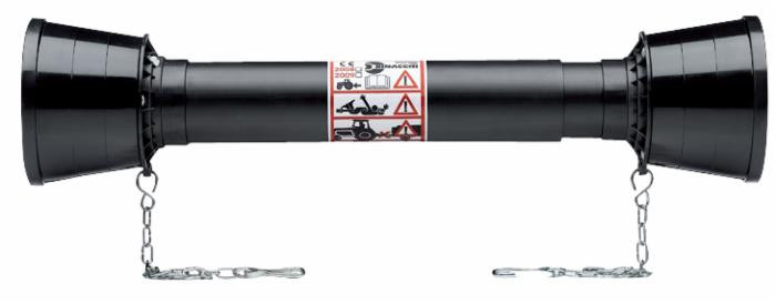 Protezione adattabile a cardani By-Py cat. 2 lunghezza 1200mm - Ama Cardan