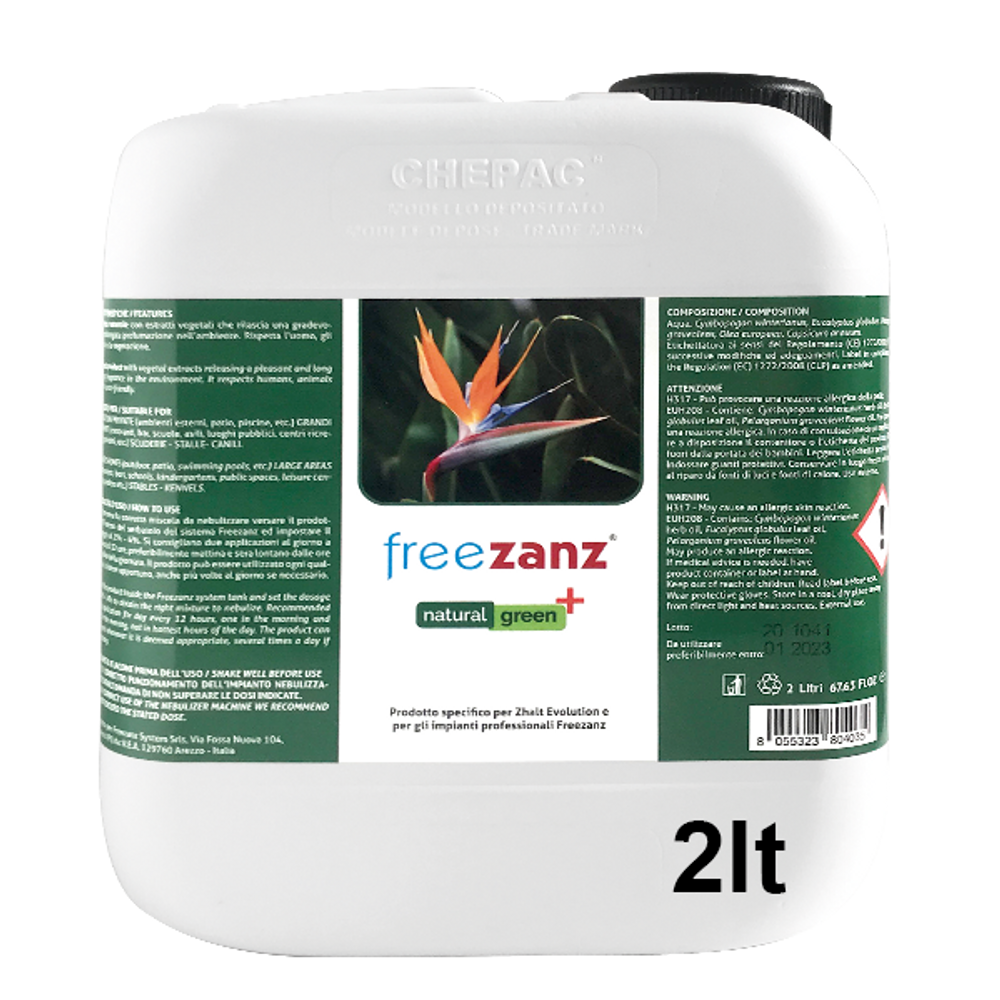 Natural Green+ 2 Lt Concentrato Per Zhalt Evolution - Zhalt