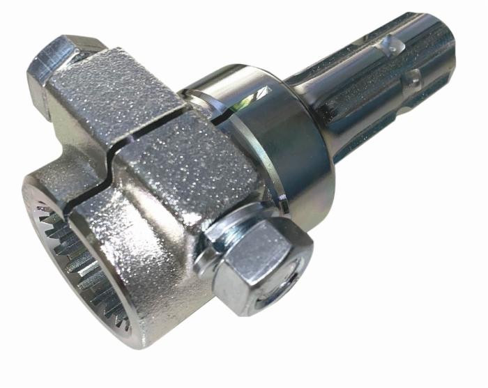 Riduzione per presa di forza bonificata 1"3/4 con 20 scanalature con bullone e lunghezza 165mm - Ama