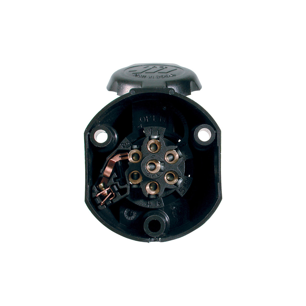 Presa 7 poli da 12V contatti Faston - Ama