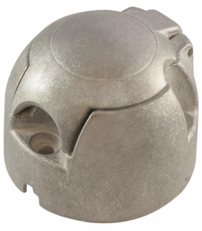 Presa 7 poli 12v in alluminio - Ama