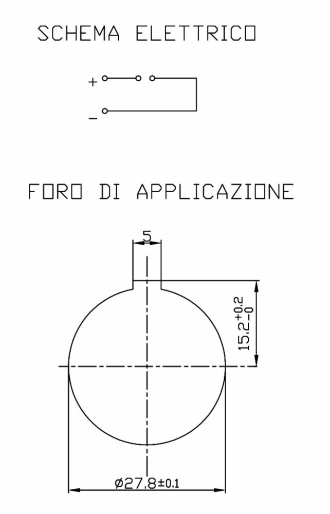 Presa di corrente 12v adatta per spinotto - Ama
