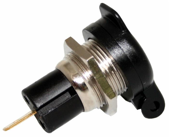 Presa unipolare 6-24v con cappuccio - Ama