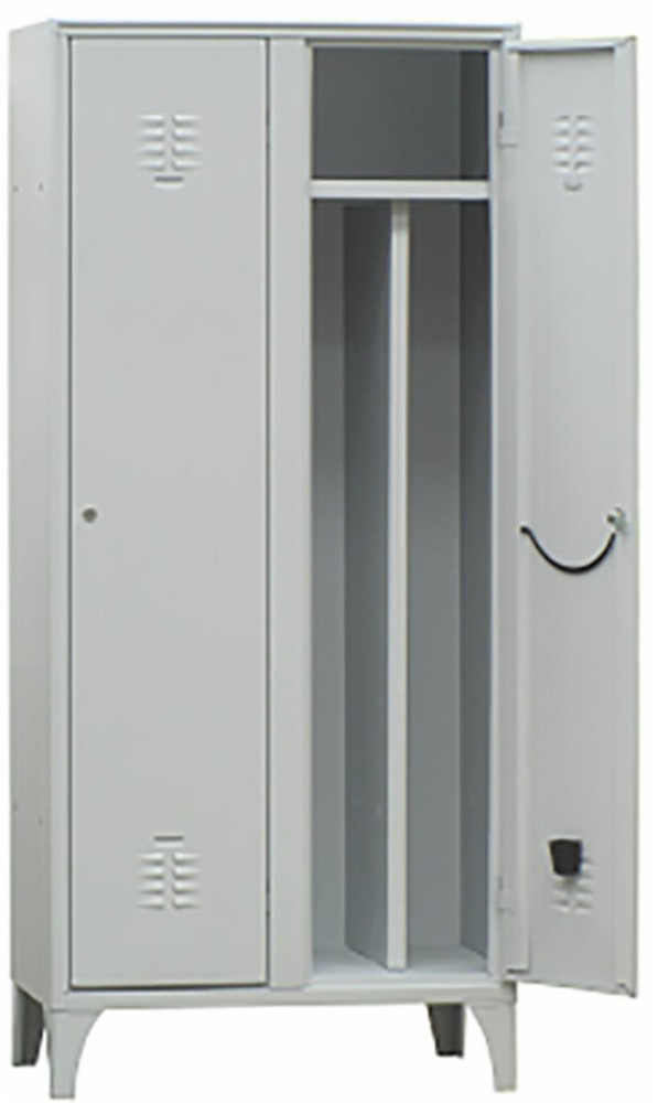 Armadio spogliatoio 2 ante 80x50x180cm - No brand