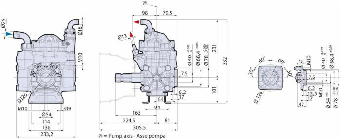 Pompa a membrana Annovi Reverberi AR30SP 40bar - Annovi Reverberi