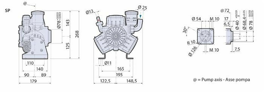 Pompa a membrana modello AR 403 sp - Annovi Reverberi
