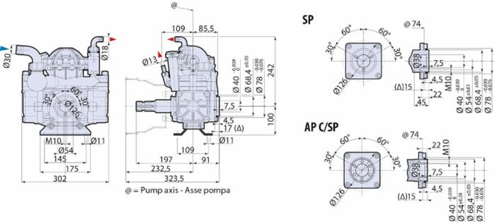 Pompa modello ar 50 sp - Annovi Reverberi