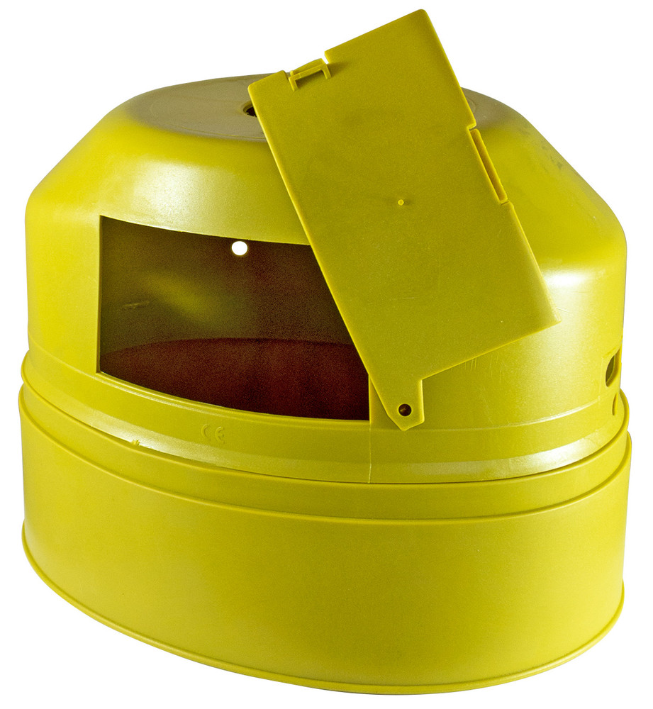 Controcuffia in plastica con 1 sportello Ø280 - Seat Plastic