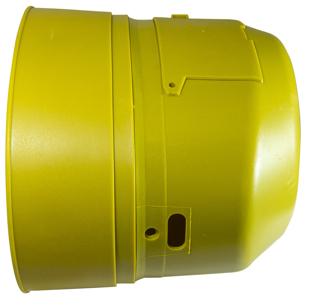 Controcuffia in plastica con sportello Ø280 - Seat Plastic