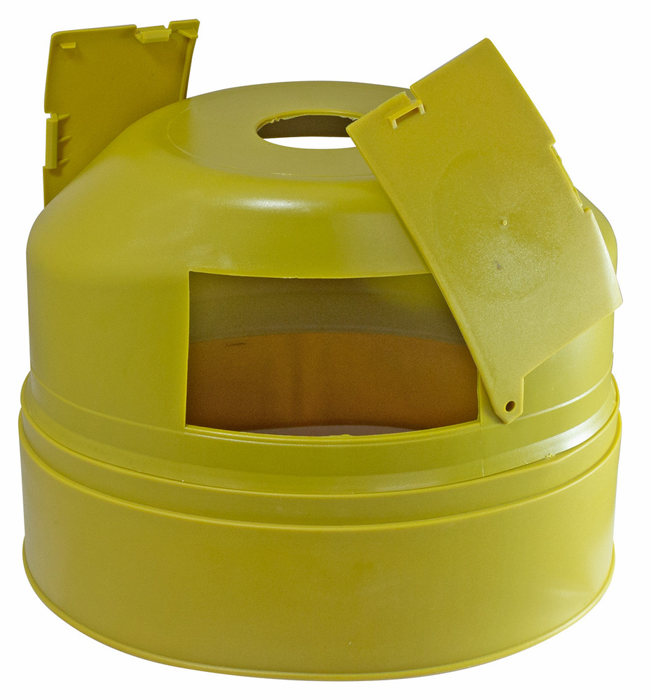 Controcuffia in plastica con sportello Ø280 - Seat Plastic