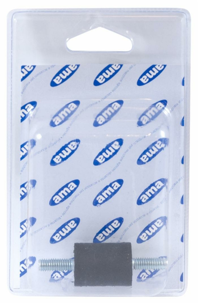 Antivibrante cilindrico maschio/maschio 20x15mm M6 - Ama