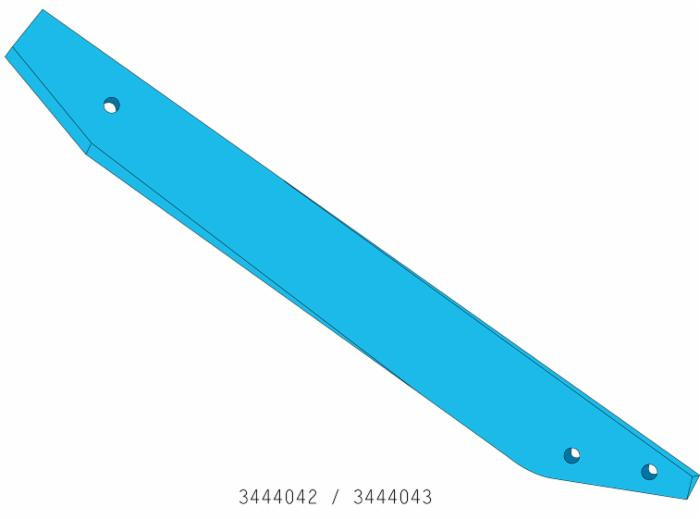 Striscia adattabile Lemken 3444042 dx - Ama