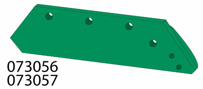 Vomere adattabile Kverneland 073057 sx - Ama