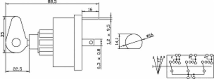 Quadro d'avviamento con preriscaldo intercambiabile Lucas - Ama