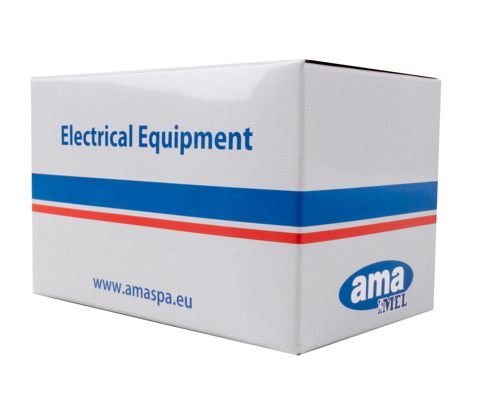 Commutatore luci 12V 4 posizioni con avvisatore acustico dima 22,5mm - Ama