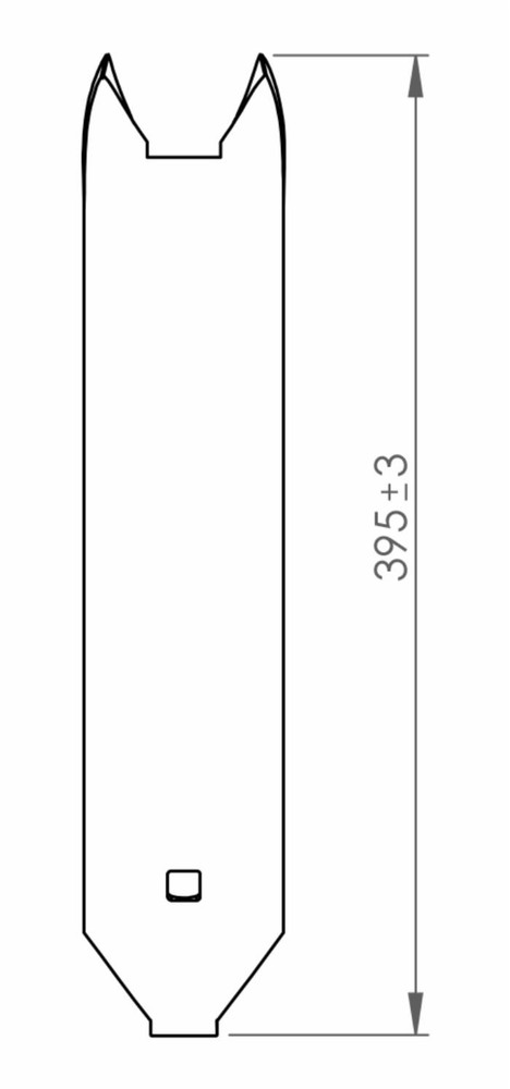 Versoio centrale ancora 60x25 adattabile Deltaflex - Ama