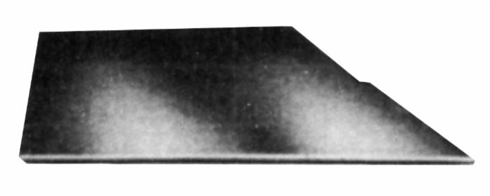 Vomere corpi a scalpello adattabile Nardi 1CS 43 non forato sx - Ama