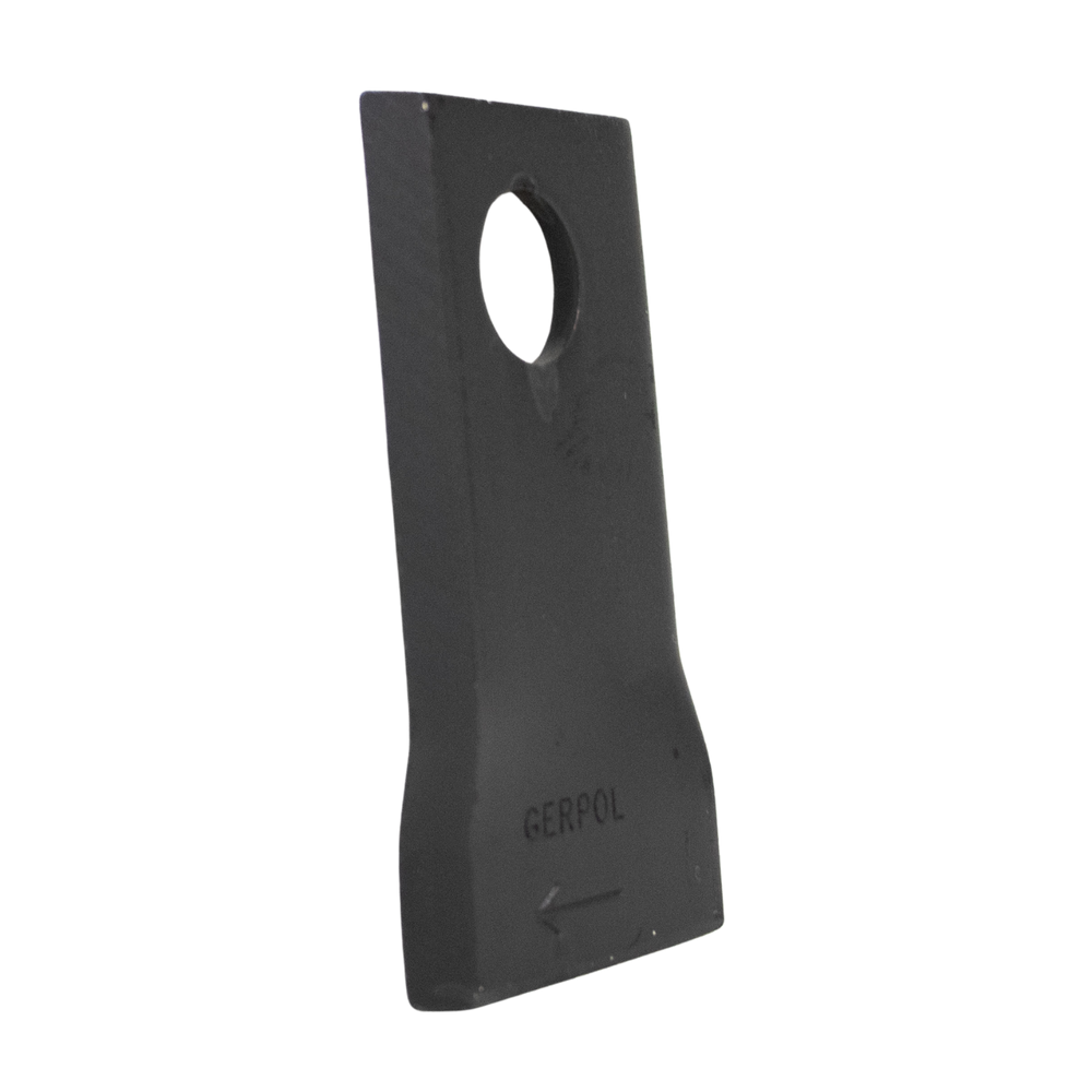 Coltello destro piegato 98x48x4mm adattabile a Fella 121713 - Ama