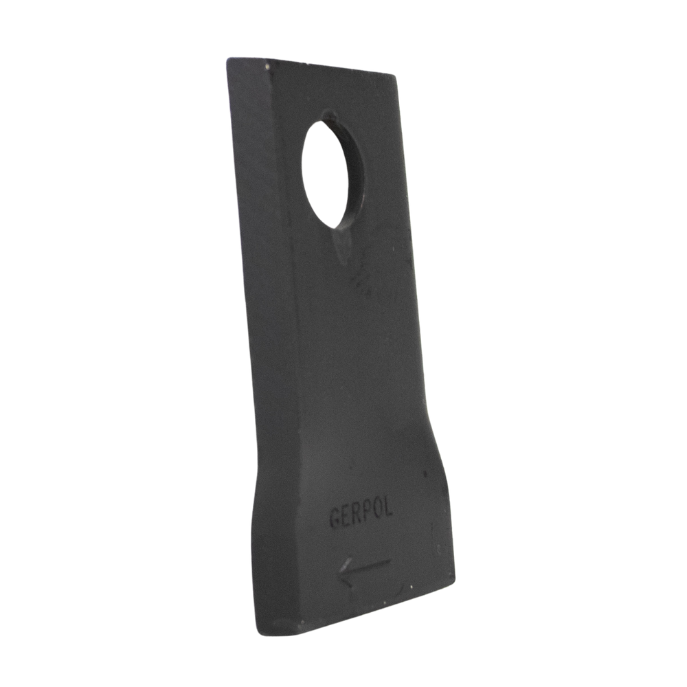 Coltello destro piegato 98x48x4mm adattabile a Fella 121713 - Ama