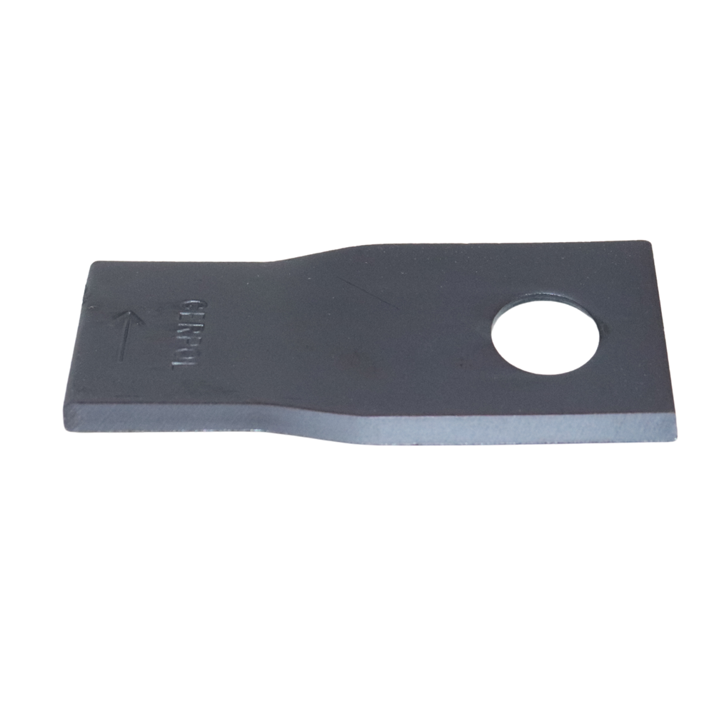 Coltello destro piegato 105x48mm con foro Ø 19mm adattabile Claas 9041778 - Ama