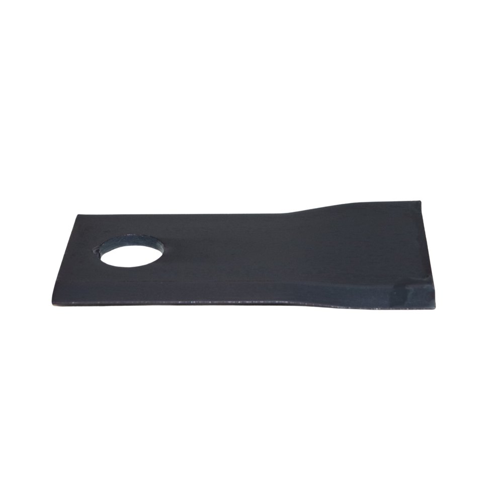 Coltello destro piegato 106x48mm con foro Ø 19mm adattabile Fella 122330 - Ama