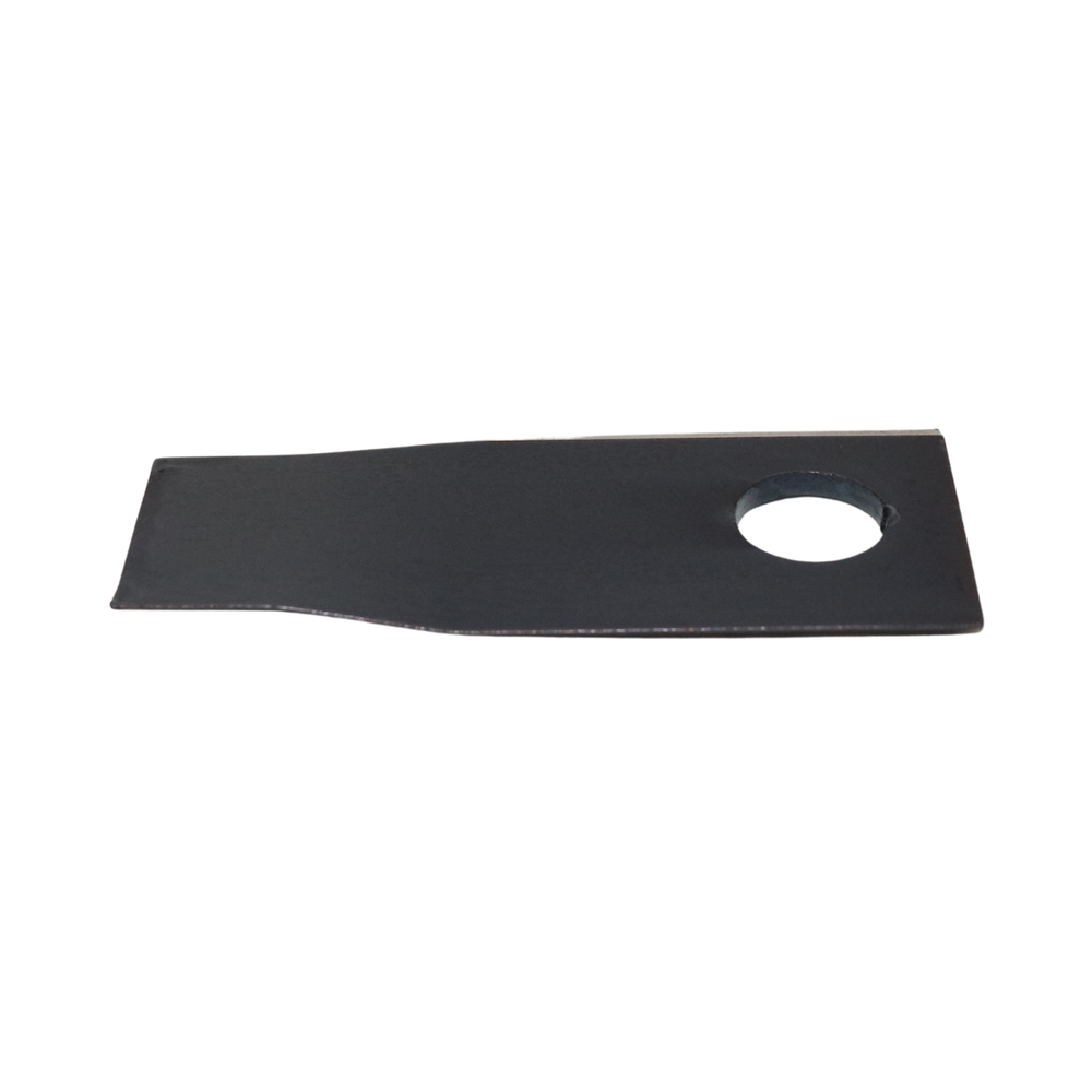 Coltello destro piegato 106x48mm con foro Ø 19mm adattabile Fella 122330 - Ama