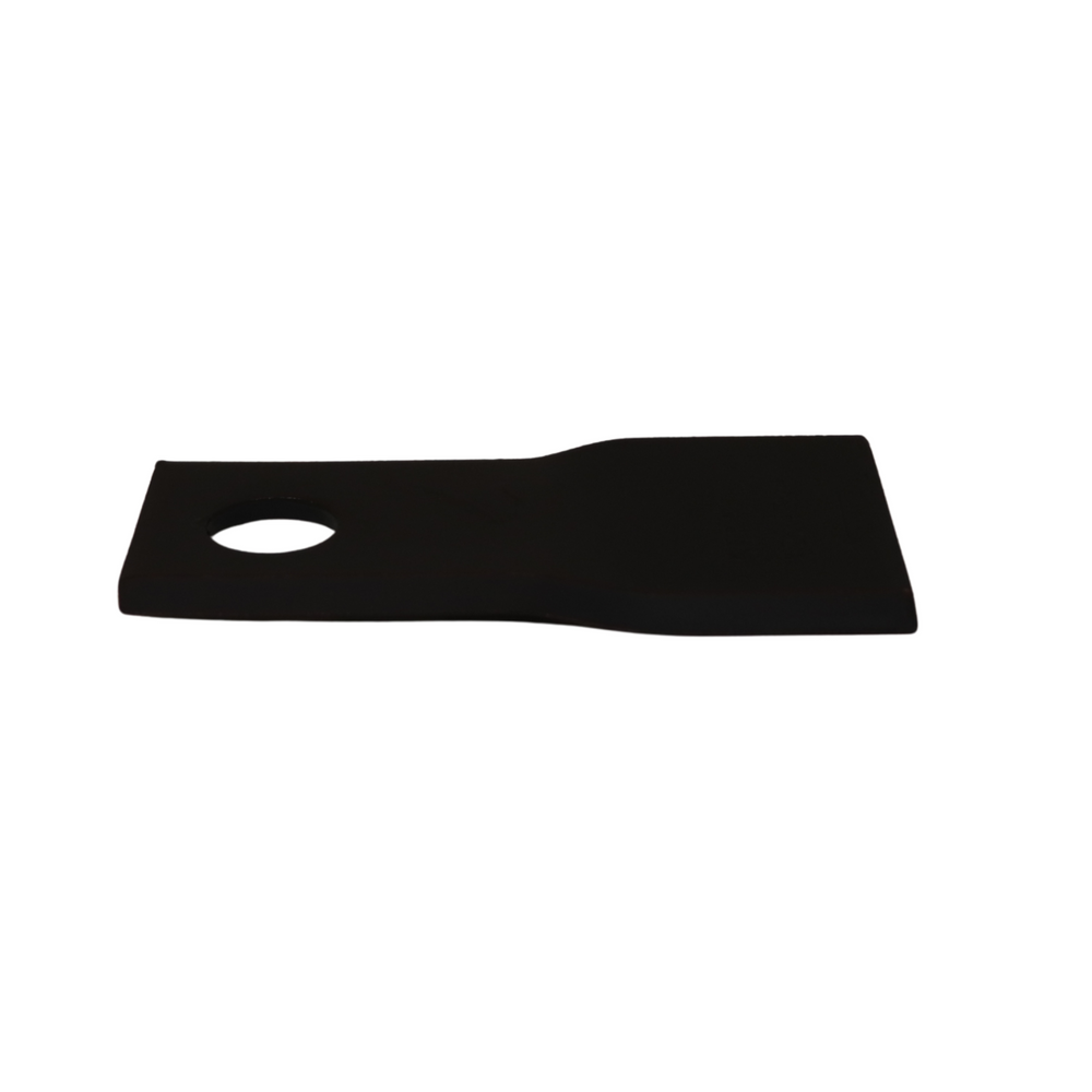 Coltello destro piegato 112x48mm con foro Ø 19mm adattabile Krone 1398890 - Ama