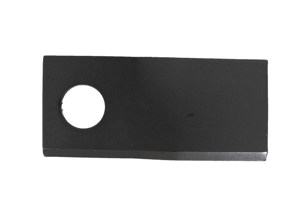 Coltello per falciatrice lunghezza 100mm foro Ø 19mm spessore 3mm - Ama