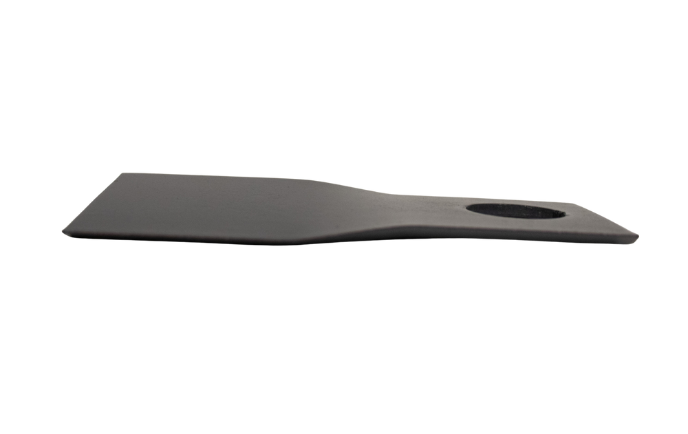 Coltello per falciatrice lunghezza 100mm foro Ø 19mm spessore 3mm - Ama