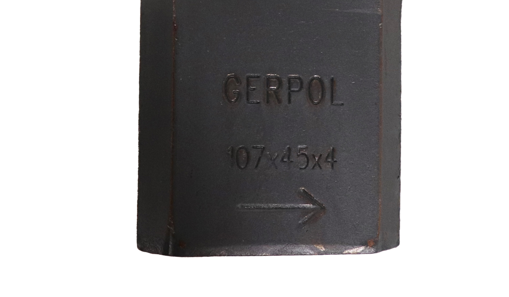 Coltello per falciatrice sx lunghezza 107mm foro Ø 18,2mm - Ama