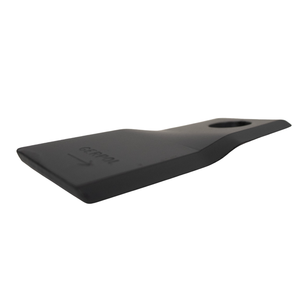 Coltello sinistro piegato 127x48x4mm posizione 3 adattabile a Taarup 56110900 - Ama