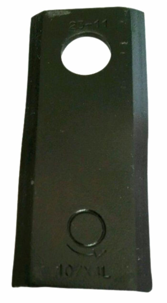 Coltello per falciatrice lunghezza 122mm foro Ø 18,25mm - Ama
