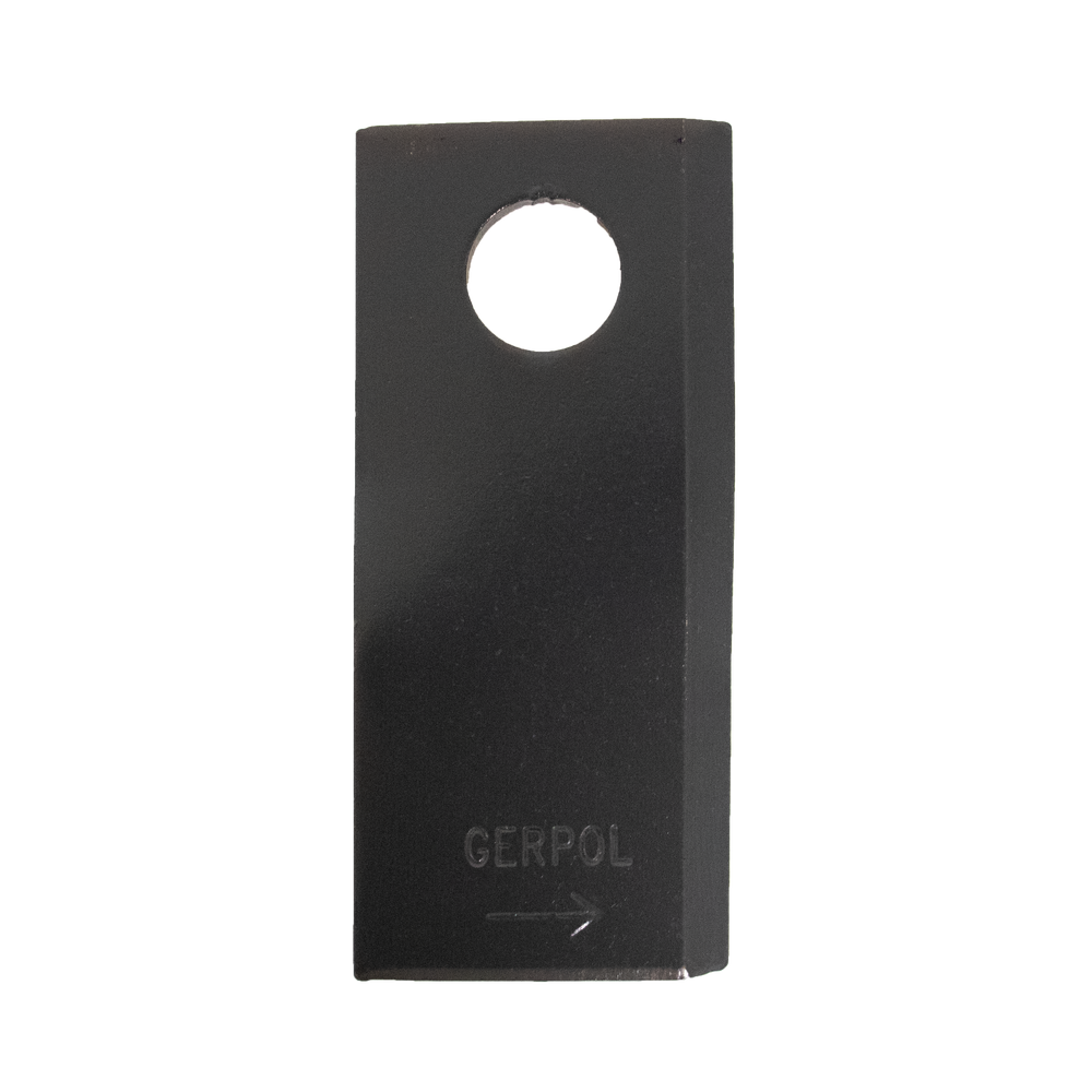 Coltello sinistro piegato 108x47x4mm adattabile a Pottinger 434985 - Ama