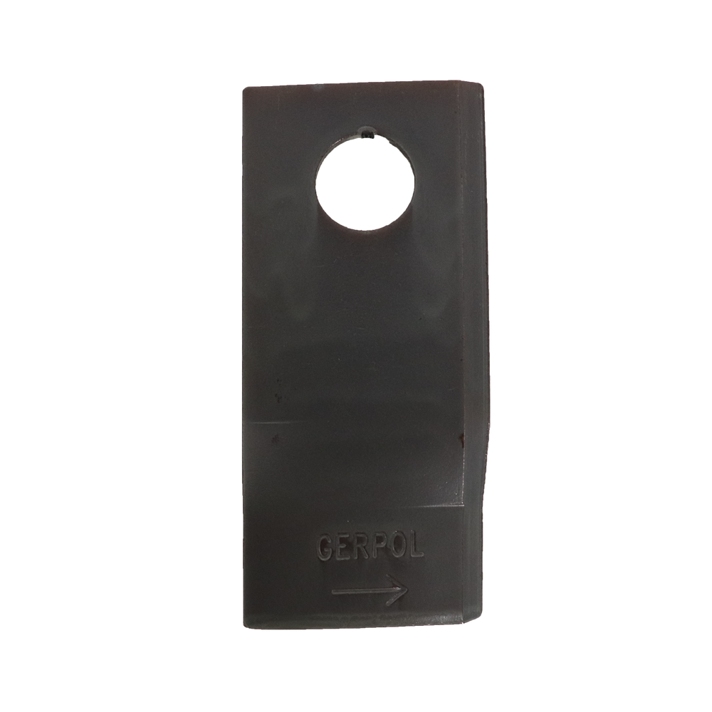 Coltello sinistro piegato 106x48x4mm adattabile a Fella 122329 - Ama