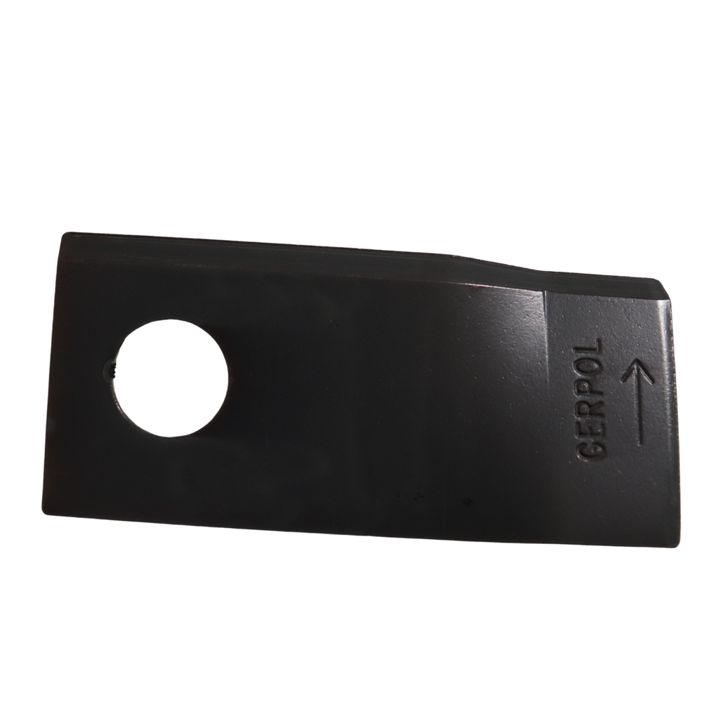 Coltello sinistro piegato 106x48x4mm adattabile a Fella 122329 - Ama