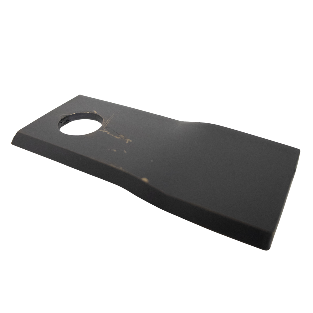 Coltello sinistro piegato 112x48x4mm adattabile a Krone 1398880 - Ama