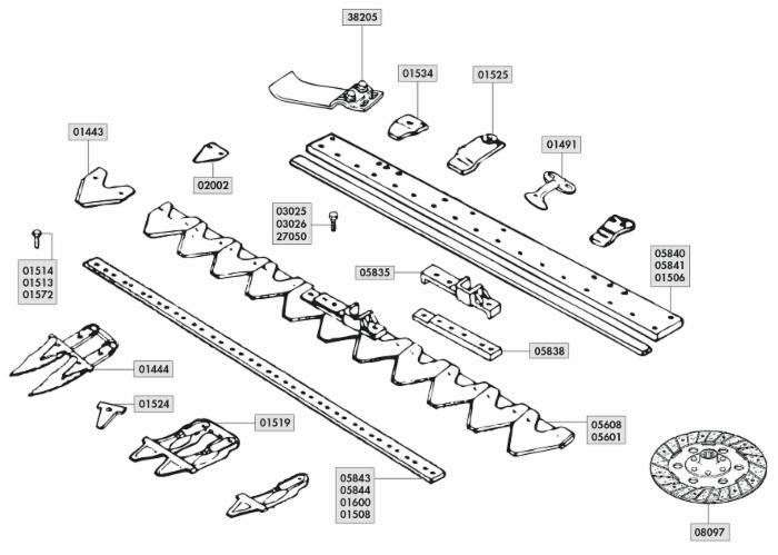 Premilama a cavallotto adattabile Bertolini 582685 - Ama