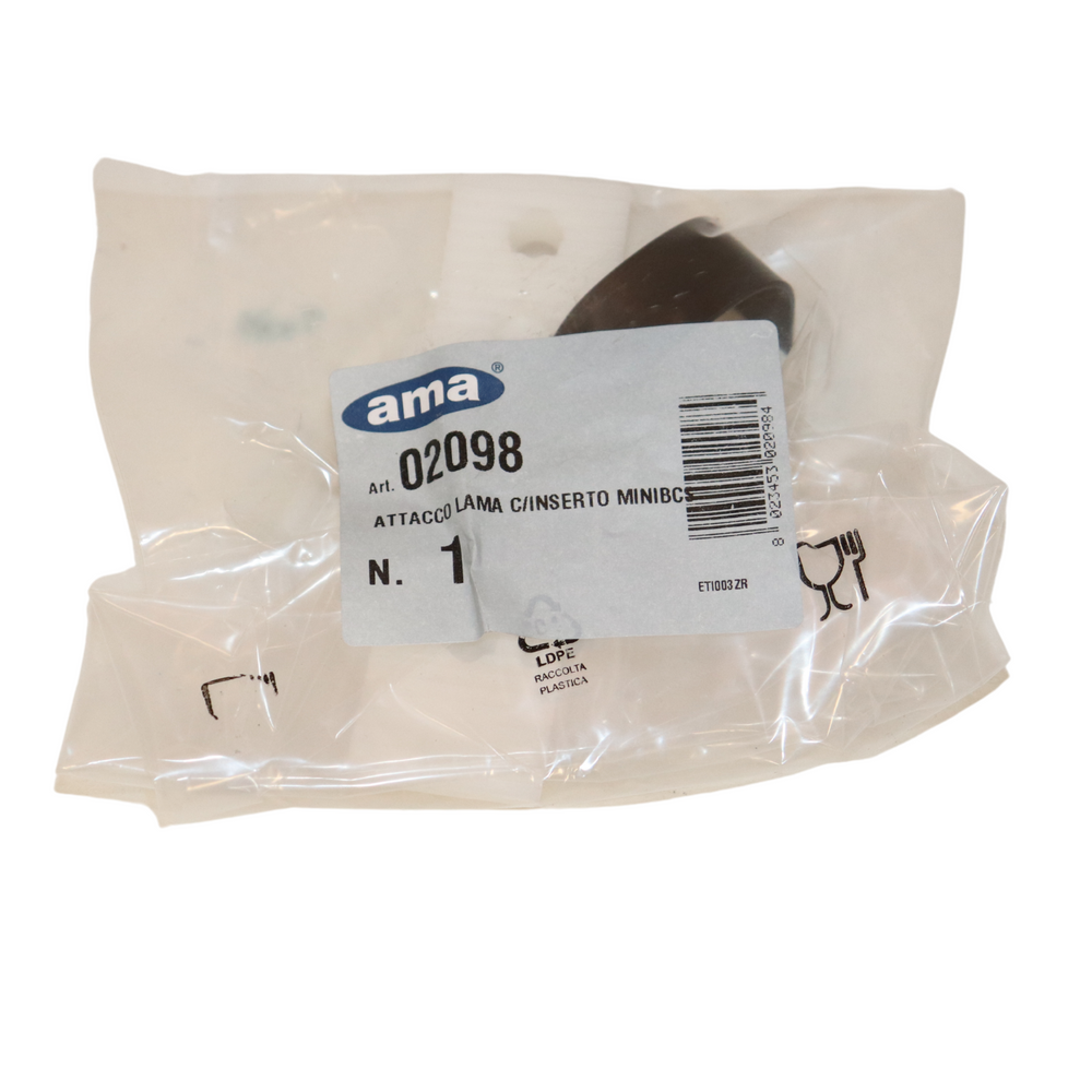 Attacco lama falciatrice in nylon con antiusura adattabile Bcs 59048494 - Ama