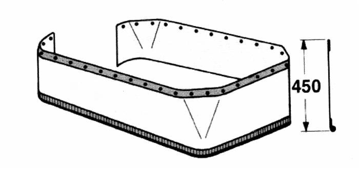 Telo protezione giallo - Ama