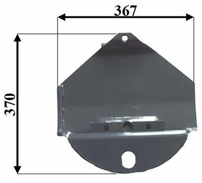 Pattino sinistro adattabile Vicon B1361686 - Ama