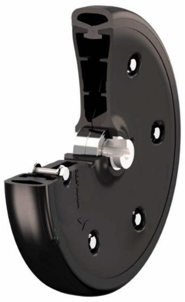 Ruota completa di cerchio 250x42mm adattabile a a Maschio 06120409 - No brand