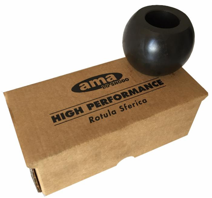Rotula categoria seconda/terza categoria 64x45mm e Ø 28mm top - Ama
