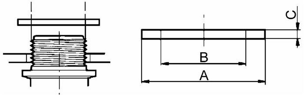 Guarnizione per filetto maschio 3/4" - Arag